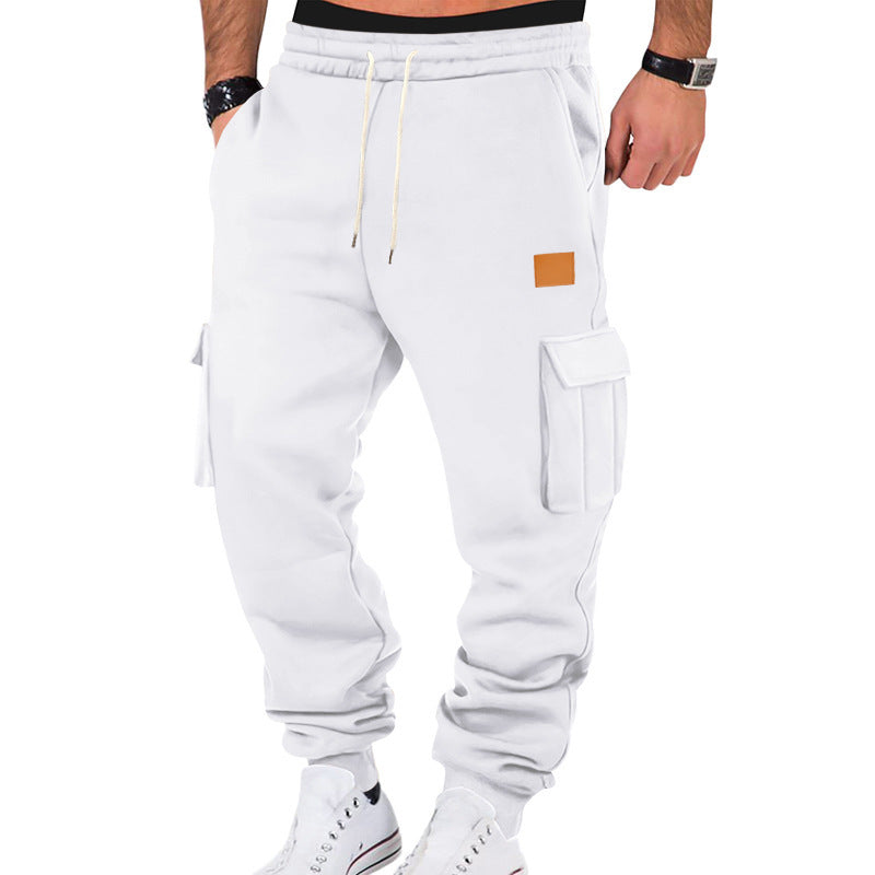 Herren Cargo-Hose Bequem Elastisch Mit Seiten-Taschen