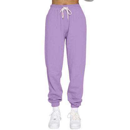 Damen Jogginghose Bequem Elastisch