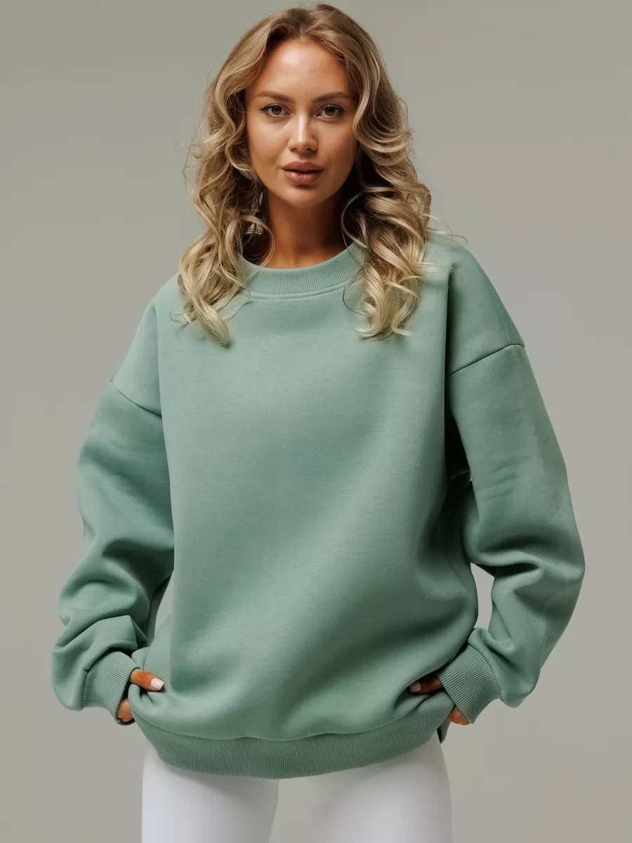 Damen Oversized Sweatshirt Weich Bequem