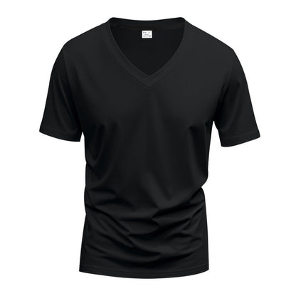 Herren T-Shirt V-Ausschnitt Leicht atmungsaktiv