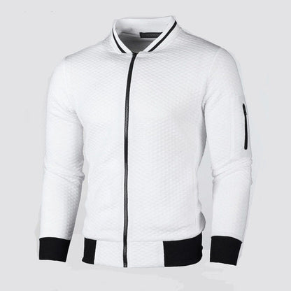 Herren Sweatjacke Hochwertig Reißverschluss TascheSportlich
