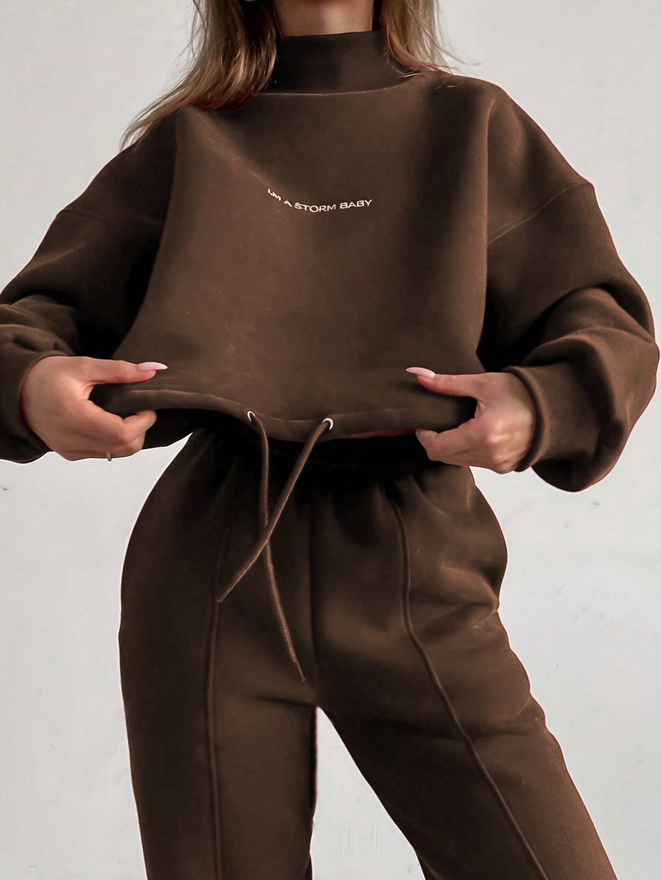 Damen Sportanzug JoggingSet Bequem Oversized