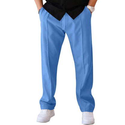 Herren Freizeithose Elegant Bequem Mit Taschen