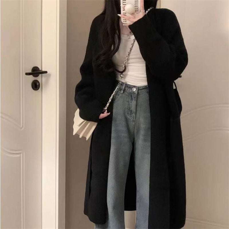 Damen Strickjacke Oversized Weich