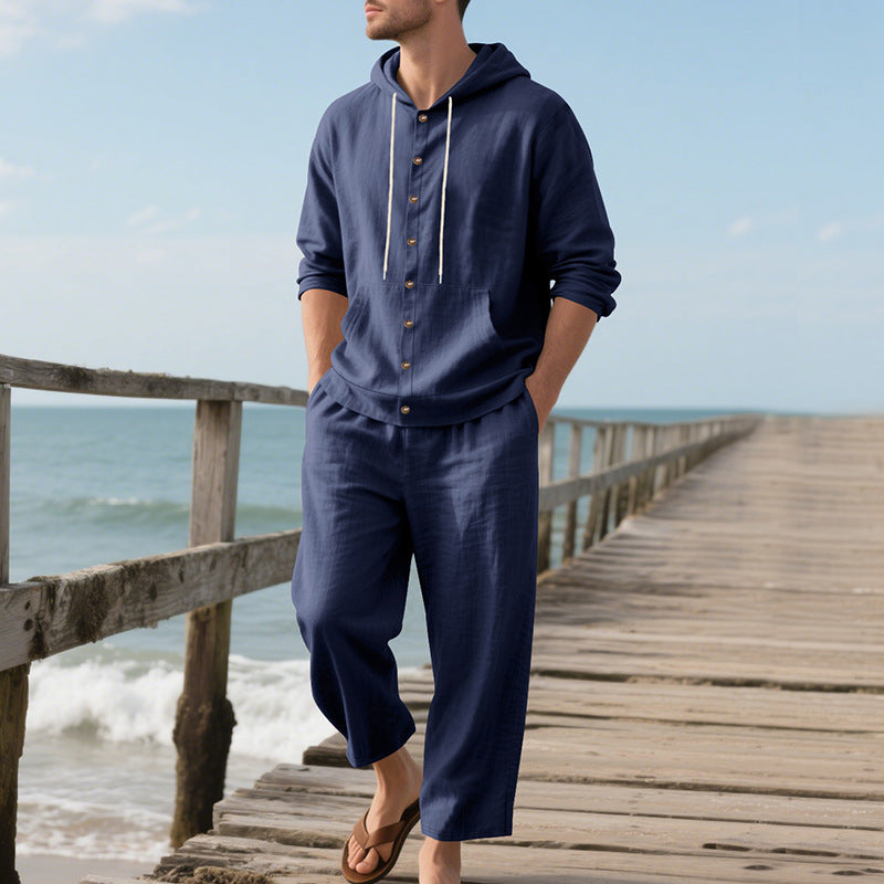 Herren Sportset Kapuzenpullover und Jogginghose