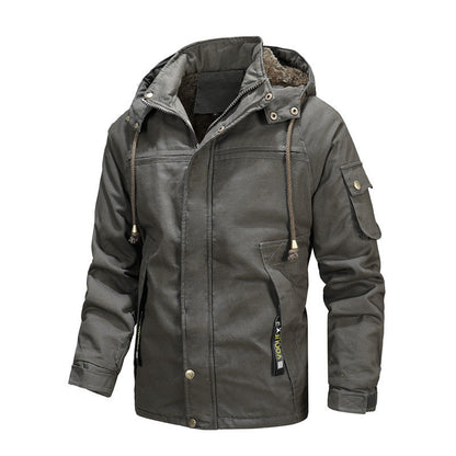 Herren Outdoor-Jacke Warm Gefüttert Wasserdicht