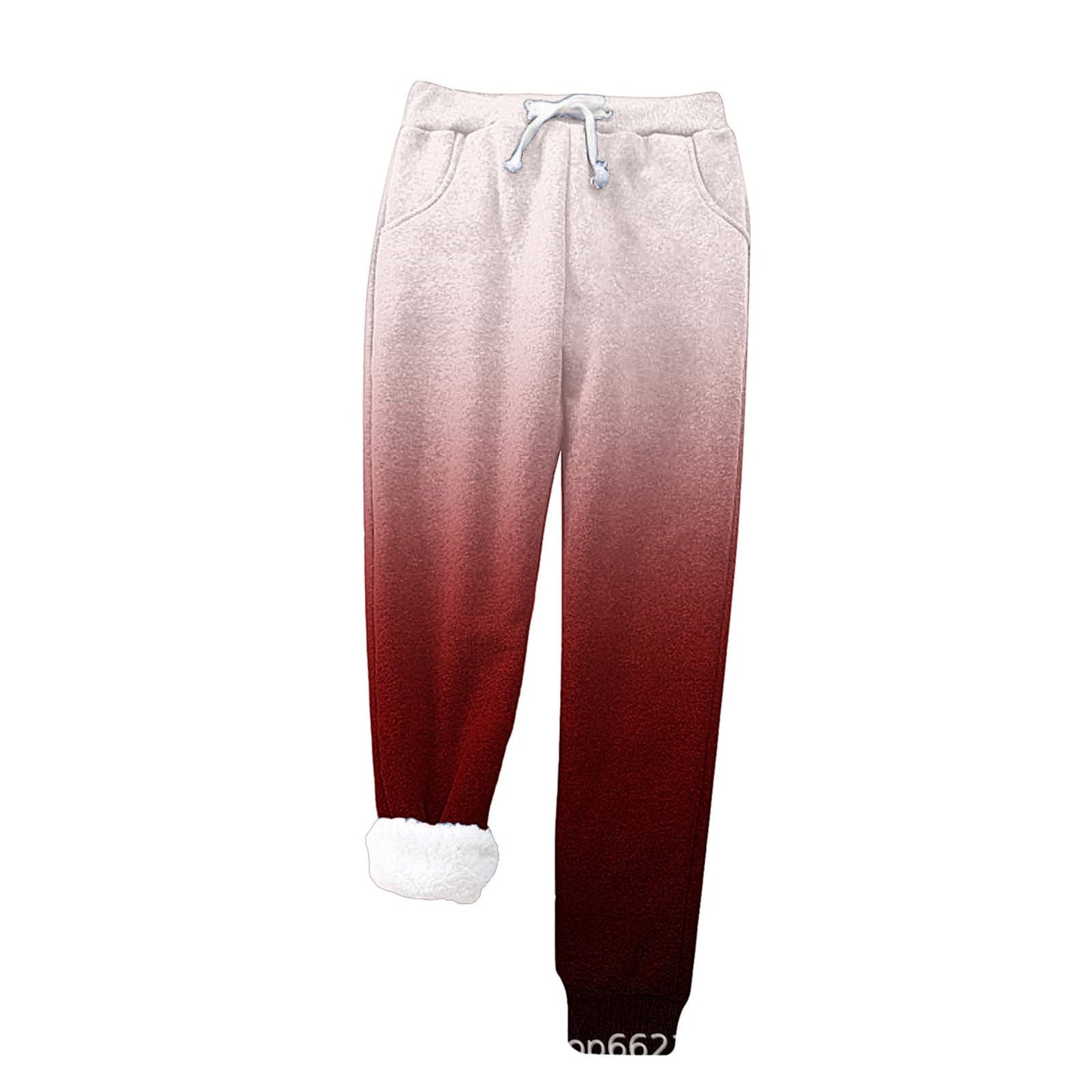 Damen Jogginghose Warm Fleece Weich Elastisch