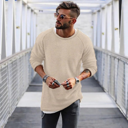Herren Pullover Lässig Strick Design