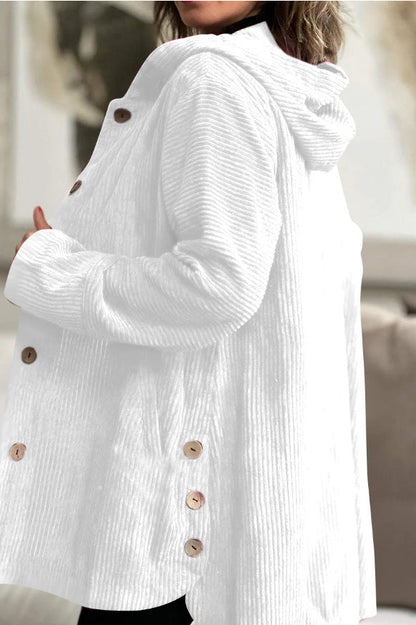 Damen Strickjacke Kapuze Gemütlich Oversized
