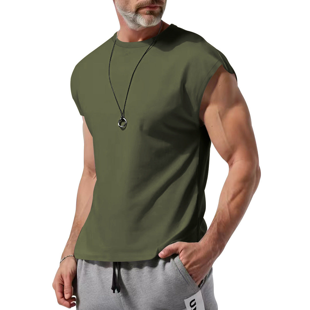 Herren Sport T-Shirt Atmungsaktiv Komfort Baumwolle
