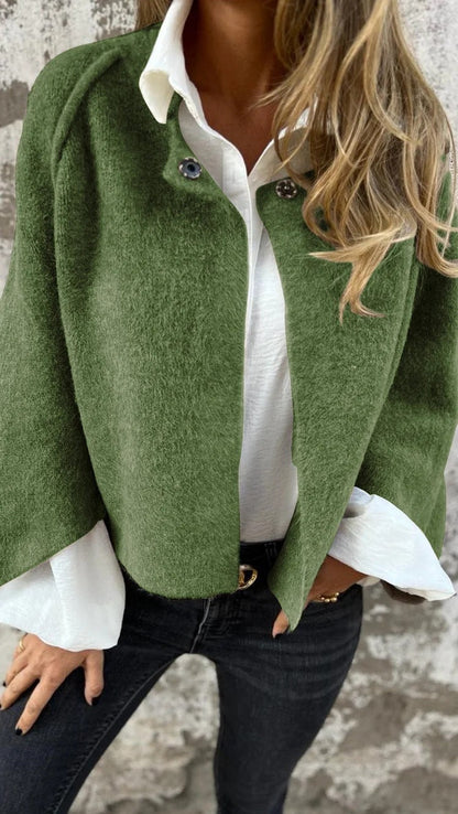 Kurze Cashmere Damenjacke Luxus Qualität