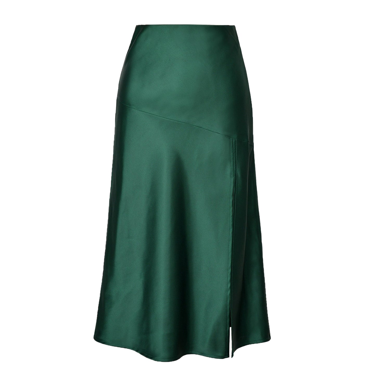 Damen Midirock Elegant Viskose Kleid
