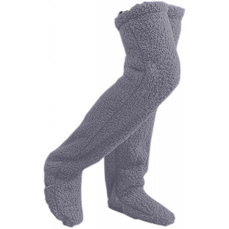 Damen Wärmefusswärmer Weich Plüsch Socken
