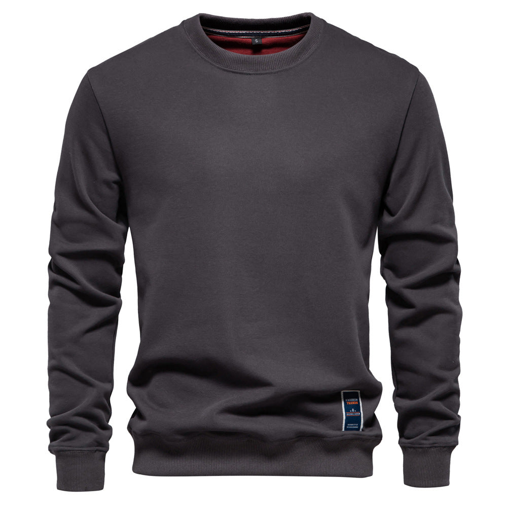 Herren Sweatshirt Klassisch Rundhals Modern Style