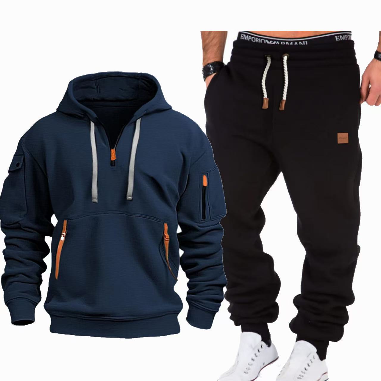 Bequemer Herren Jogginganzug Sportlich Elegant