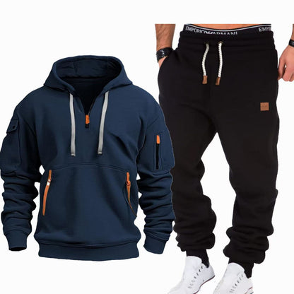 Bequemer Herren Jogginganzug Sportlich Elegant