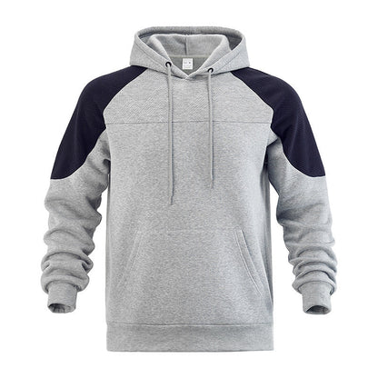 Herren Sportpullover Kapuze Modern Geschnürt