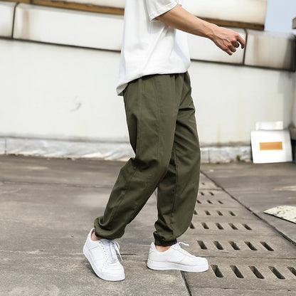 Herren Bequeme Cargo-Hose Mit Elastischem Bund