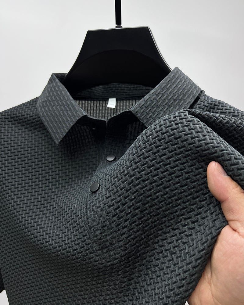 Leichtes Poloshirt Herren Mesh Sportlich