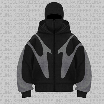 Damen Mode Oversized KapuzenjackeGroßes Design