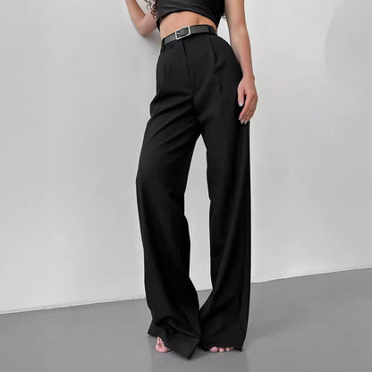 Damen Hoch-Taillierte Hosen Elegant SlimFit - IdealeKleiden
