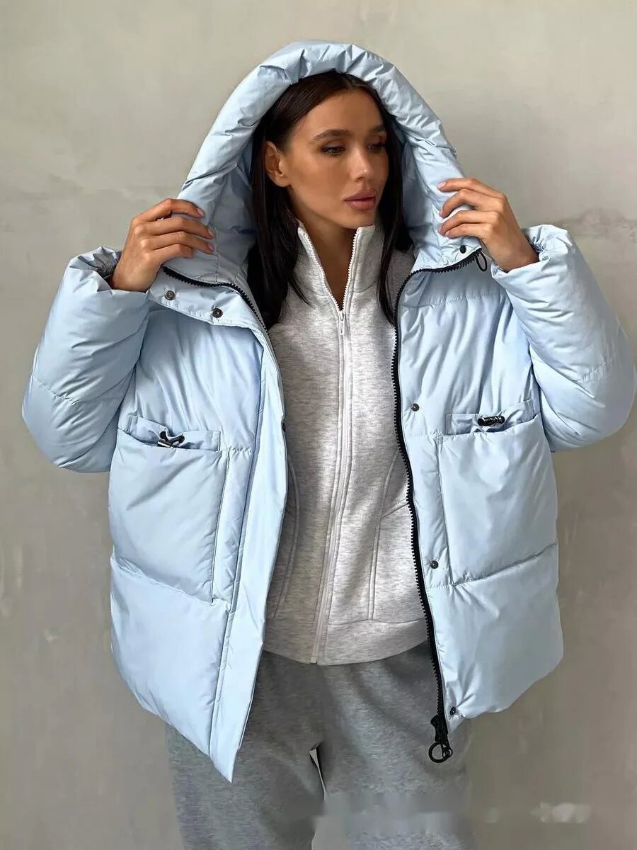Damen Winterjacke Sportlich Warm Isoliert