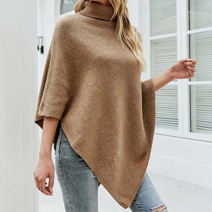 Eleganter Strickpullover Einfarbig Zeitlos - IdealeKleiden