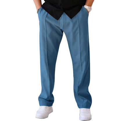 Herren Freizeithose Elegant Gerader Schnitt