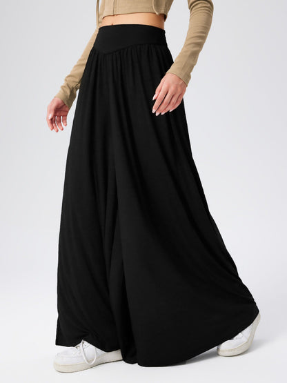 Damen Maxirock Komfort Elegant Elastisch