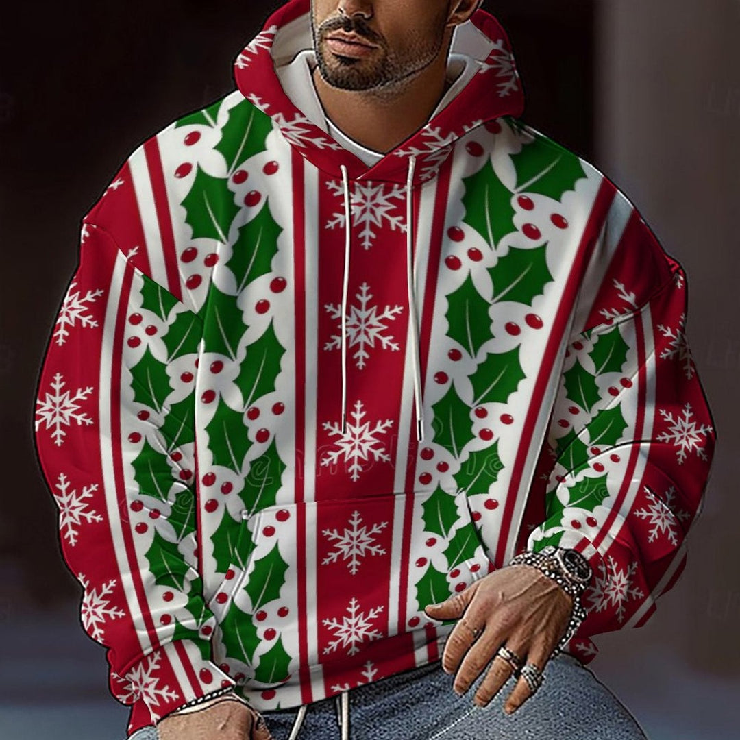 Herren Weihnachts-Pullover Farbenfroh Bequem