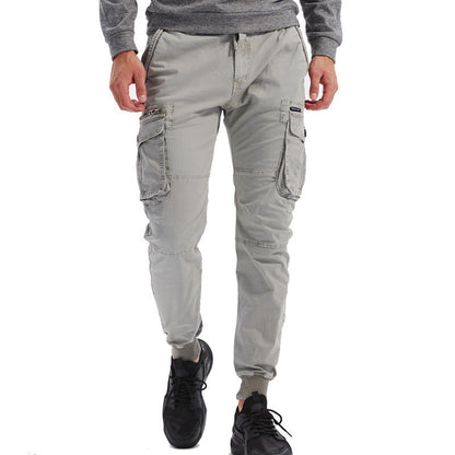 Herren Cargo-Hosen Bequem Praktisch Elastisch