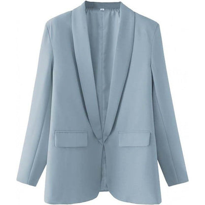 Damen Blazer Figurbetont Elegant Lang