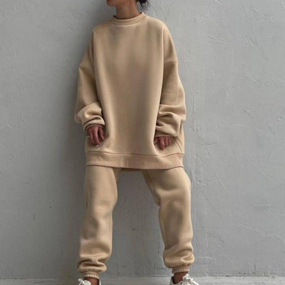 Damen Sweatanzug Set Weich Oversized Komfort