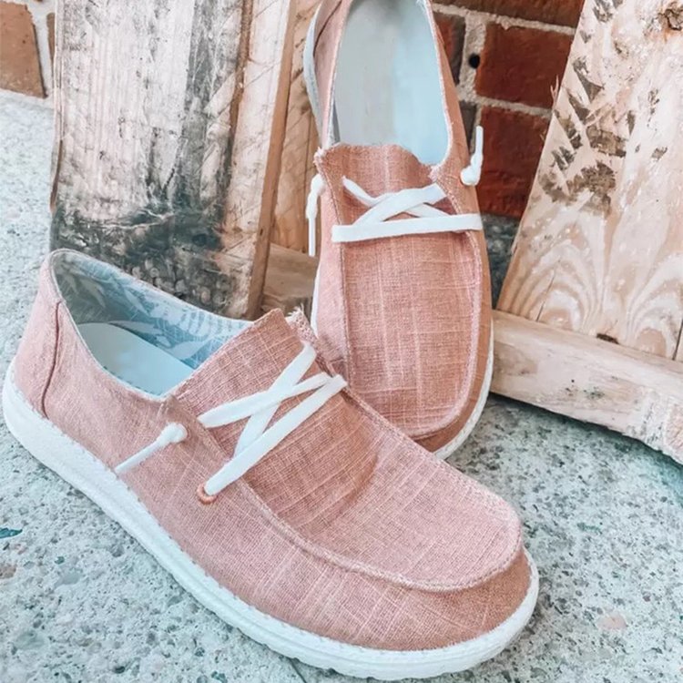 Damen Slip-On Schuhe Bequem Elastisch Rutschfest