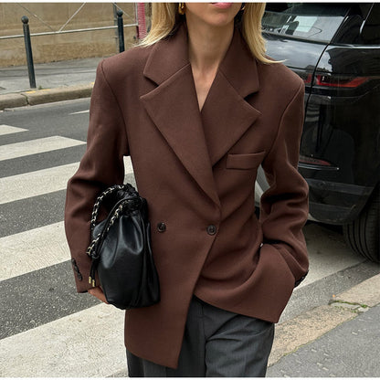 Damen Blazer Elegant Figurformend