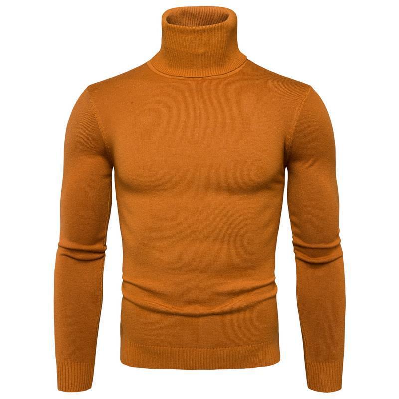 Herren Pullover Merinowolle Warm Elegant