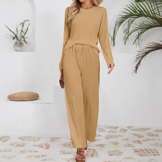 Damen Lounge Set Leicht Elastisch Komfortabel - IdealeKleiden