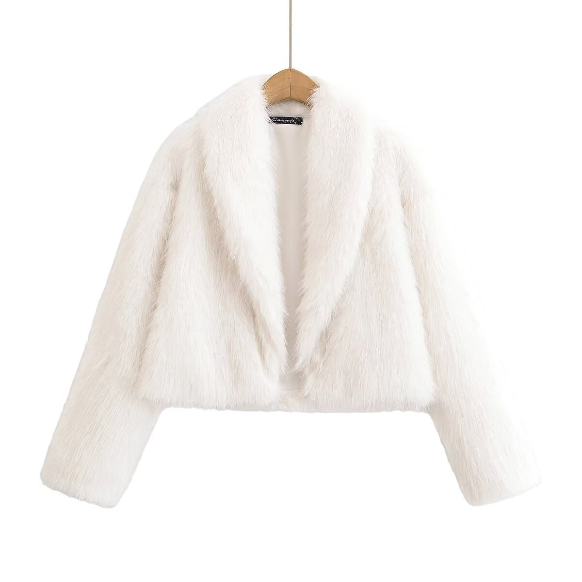 Damen Kunstfelljacke Modern Chic Winterjacke - IdealeKleiden