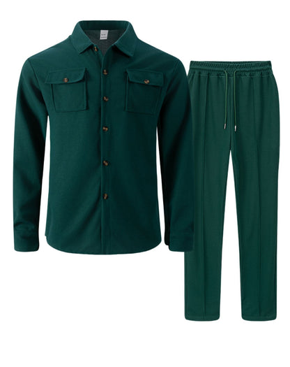 Herren Freizeitanzug Karo Modern Style