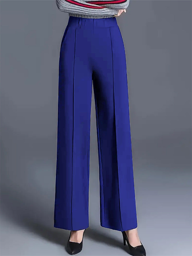 Damenhose High-Waist Elegant Bügelfalten