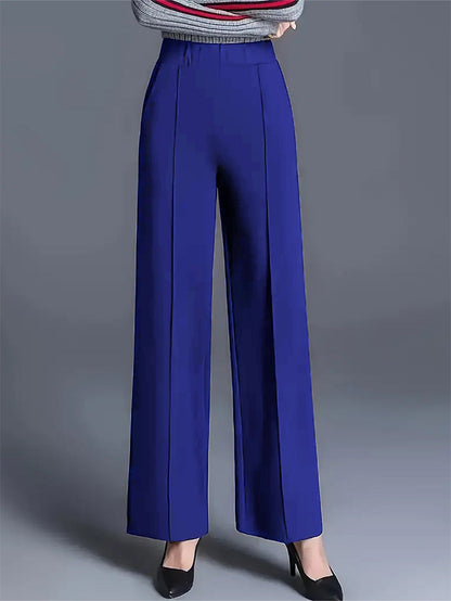 Damenhose High-Waist Elegant Bügelfalten