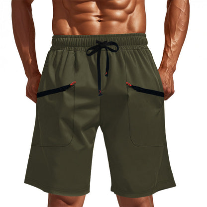 Herren Sport Shorts Elastisch Vieltaschig