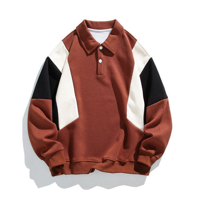 Damen Polo Pullover Modern Farben Trendy Style