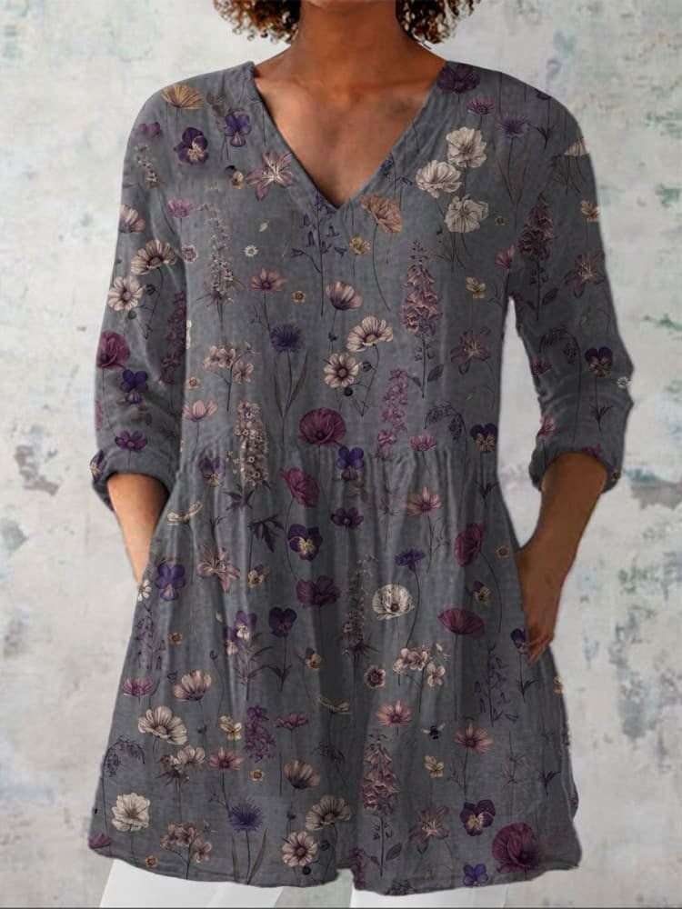 Sommerkleid Damen Boho Chic Floral
