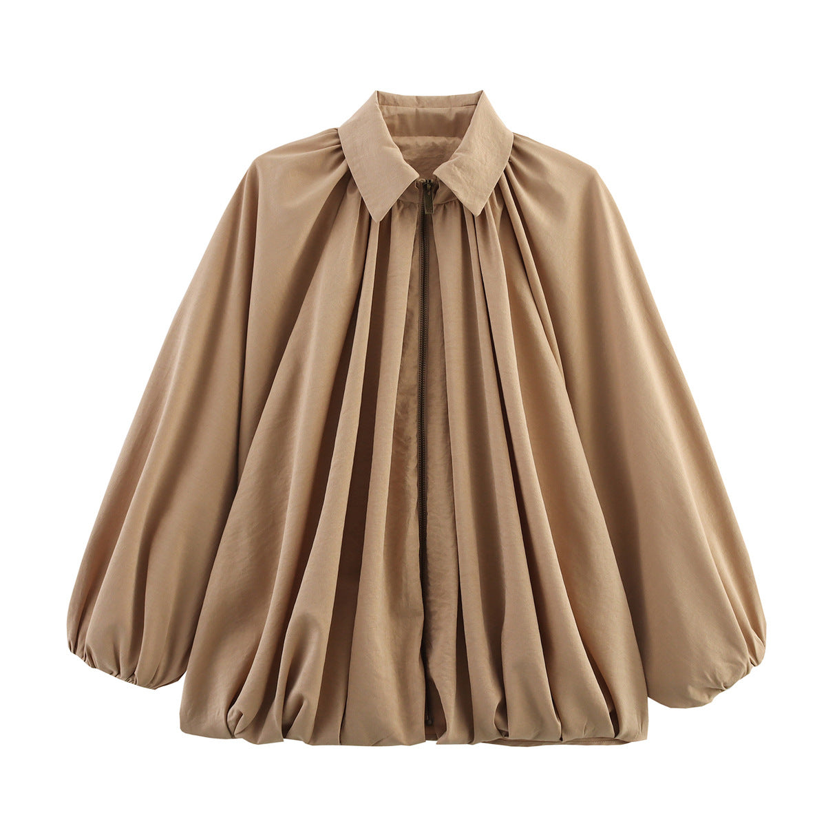 Damen Bluse Oversized Leicht Rüschen Design