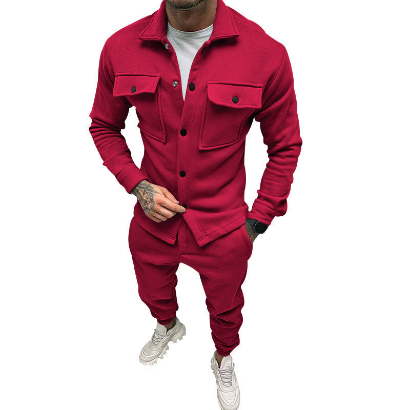 Herren Freizeitanzug Modern Sportlich Praktisch