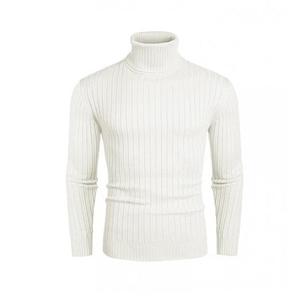 Herren Pullover Rollkragen Strick Design