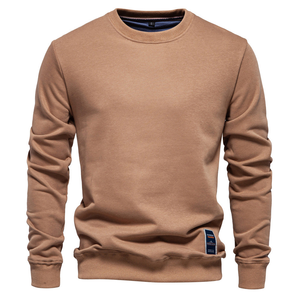 Herren Sweatshirt Klassisch Rundhals Modern Style