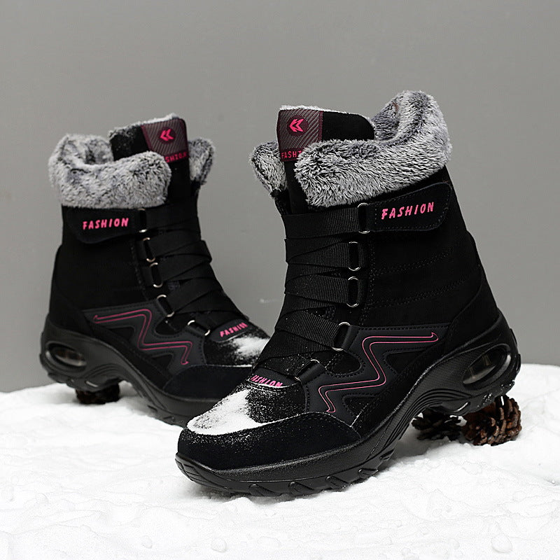 Damen Winterstiefel Kuschelig Warm Rutschfest