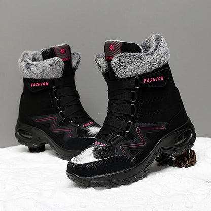 Damen Winterstiefel Kuschelig Warm Rutschfest